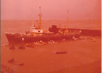 Castor hoog water, Delfzijl