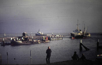 Castor en Eems aan het oude Loodswezen steiger